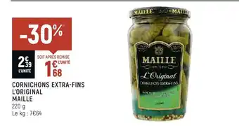 Maille cornichons extra-fins l’original