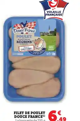 U Express FILET DE POULET DOUCE FRANCE(¹) offre