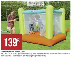 Bricorama Trampoline gonflable AIR JUMP & SOAR offre