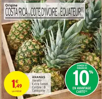 Intermarché ANANAS offre