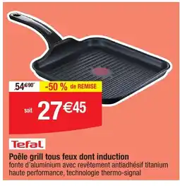 PoĂȘle grill tous feux dont induction