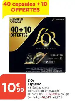 Maximarché L'Or Espresso offre