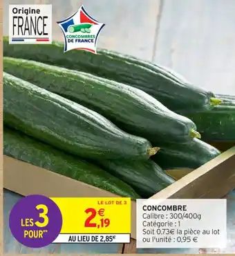 Intermarché Contact CONCOMBRE offre