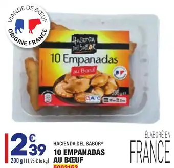 ALDI 10 Empanadas au bœuf offre