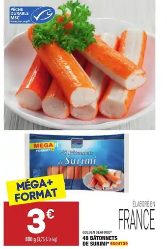 ALDI 48 Bâtonnets de surimi offre