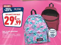 Bureau Vallée EASTPAK SAC À DOS PADDED offre