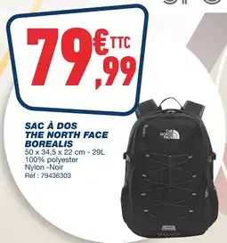 Bureau Vallée THE NORTH FACE SAC À DOS BOREALIS offre