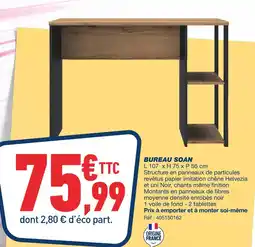 Bureau Vallée BUREAU SOAN offre