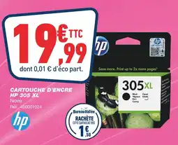 Bureau Vallée HP CARTOUCHE D’ENCRE 305 XL offre