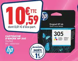 Bureau Vallée HP CARTOUCHE D’ENCRE 305 offre