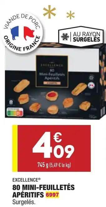 80 Mini-feulletés apéritifs