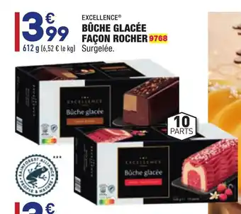 ALDI Bûche glacée façon rocher offre