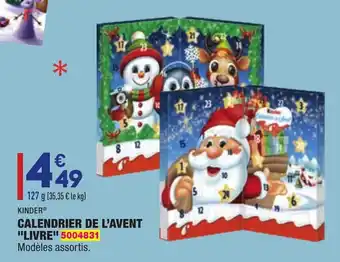 Calendrier de l'avent "livre"