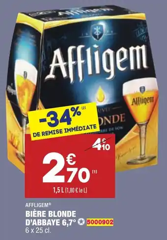 ALDI Bière blonde d'abbaye offre