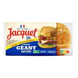 Auchan Pains Burgers Géant Nature Jacquet offre