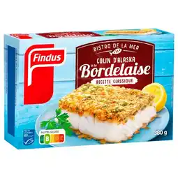 Auchan Colin D'alaska À La Bordelaise Surgelé Findus offre