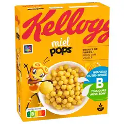 Auchan Céréales Miel Pops Kelloggs offre