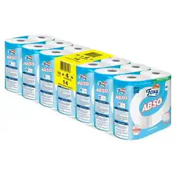 Auchan Essuie Tout Abso Triple Épaisseur Blanc Foxy offre