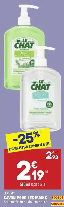ALDI Savon pour les mains offre