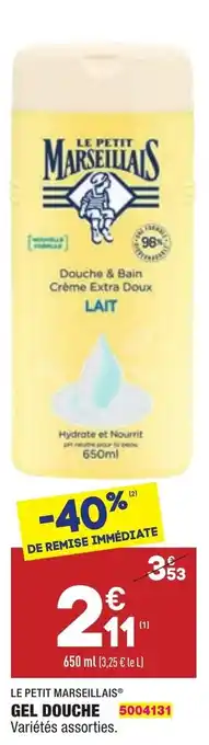 ALDI Gel douche offre