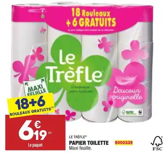 ALDI Papier toilette offre