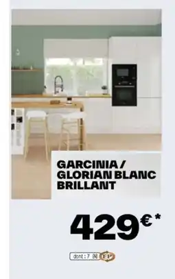 Brico Dépôt GARCINIA/ GLORIAN BLANC BRILLANT offre