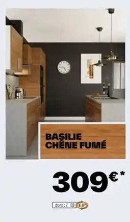 Brico Dépôt BASILIE CHÊNE FUMÉ offre
