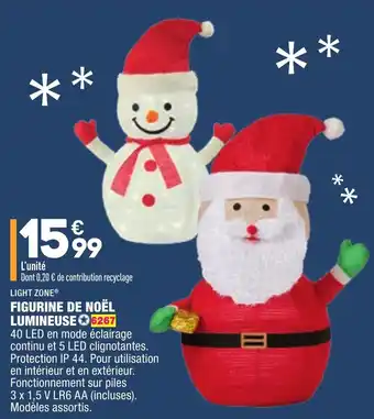 ALDI Figurine de noël lumineuse offre