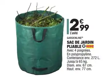 ALDI Sac de jardin pliable offre