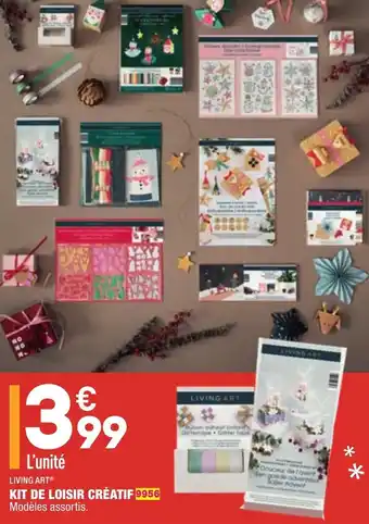 ALDI Kit de loisir créatif offre