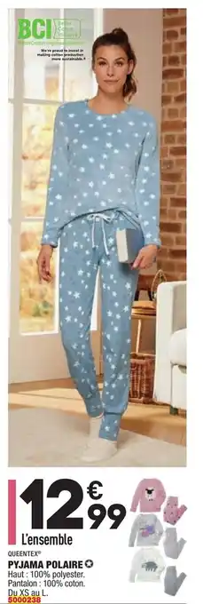 ALDI Pyjama polaire offre