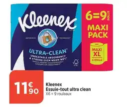 Bi1 Kleenex Essuie-tout ultra clean offre