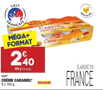 ALDI Crème caramel offre