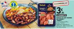 E.Leclerc ÉMINCÉS DE PORC MARINÉS AU CARAMEL (2) "HENAFF" offre