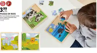 Lidl Puzzle en bois offre