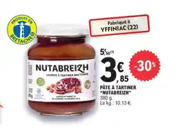 E.Leclerc PÂTE À TARTINER "NUTABREIZH" offre