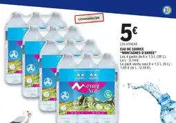 E.Leclerc EAU DE SOURCE "MONTAGNES D'ARRÉE" offre