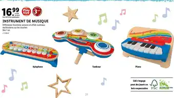 Lidl Instrument de musique offre