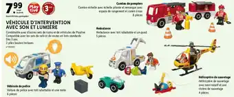 Lidl Véhicule d'intervention avec son et lumière offre