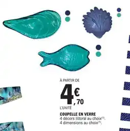 E.Leclerc COUPELLE EN VERRE offre