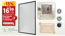 Lidl Moustiquaire de fénêtre en aluminium offre