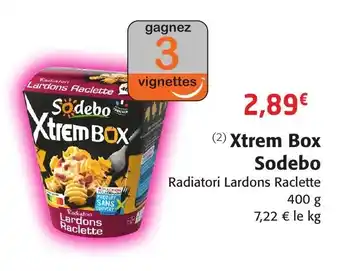 Colruyt Xtrem Box Sodebo offre