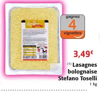 Lasagnes bolognaise Stefano Toselli