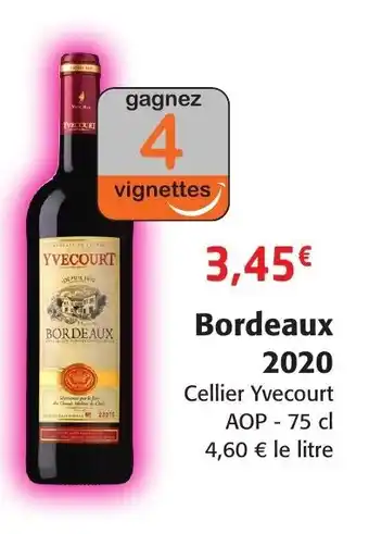Colruyt Bordeaux 2020 offre