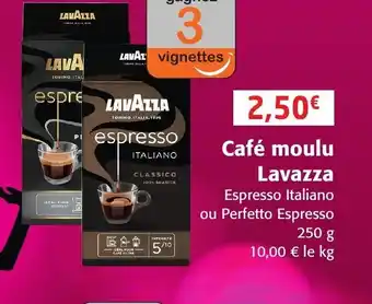 Colruyt Café moulu Lavazza offre
