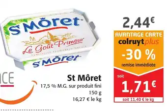 Colruyt St Môret offre