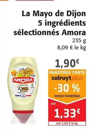 Colruyt La Mayo de Dijon 5 Ingrédients offre