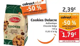 Colruyt Cookies Delacre offre