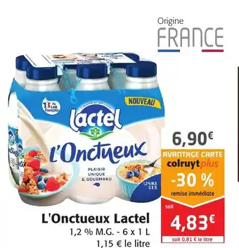 Colruyt L'Onctueux Lactel offre