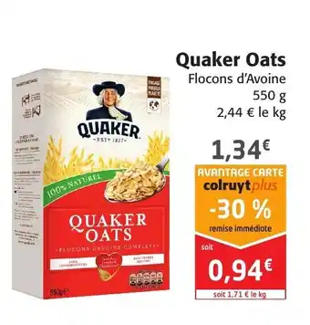 Colruyt Quaker Oats offre